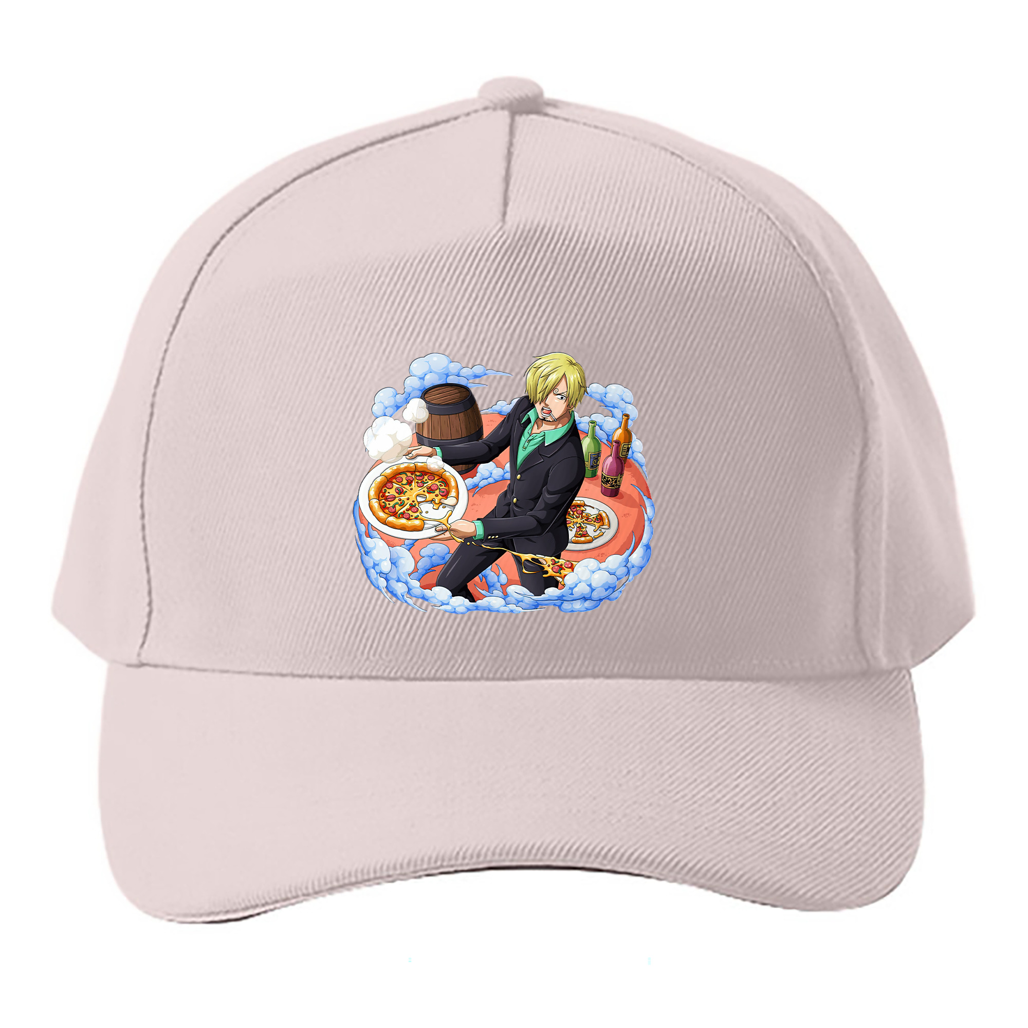 （画像用） ワンピース サンジ ONE PIECE Sanji ベースボールキャップ 綿100％ 男女兼用 帽子 スポーツ